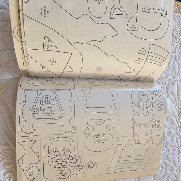 We Made It Through The Winter Quilt Pattern Book By Country Threads 1995 Vintage - Picture 9 of 10